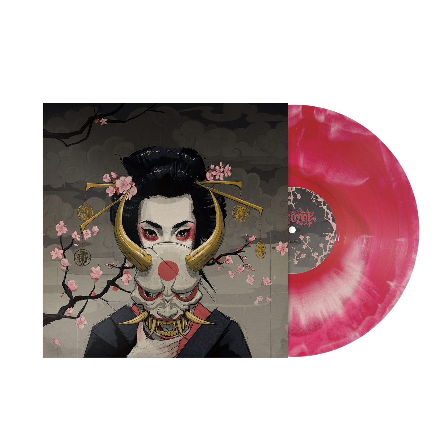 Goddess Reign Vinyl Record - Pink/White A side/B side Swirl /150 [PRE-ORDER]