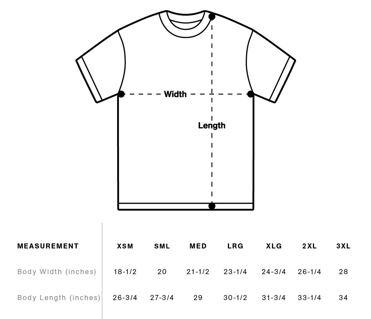 Script Heavy Tee - Grey [PRE-ORDER]