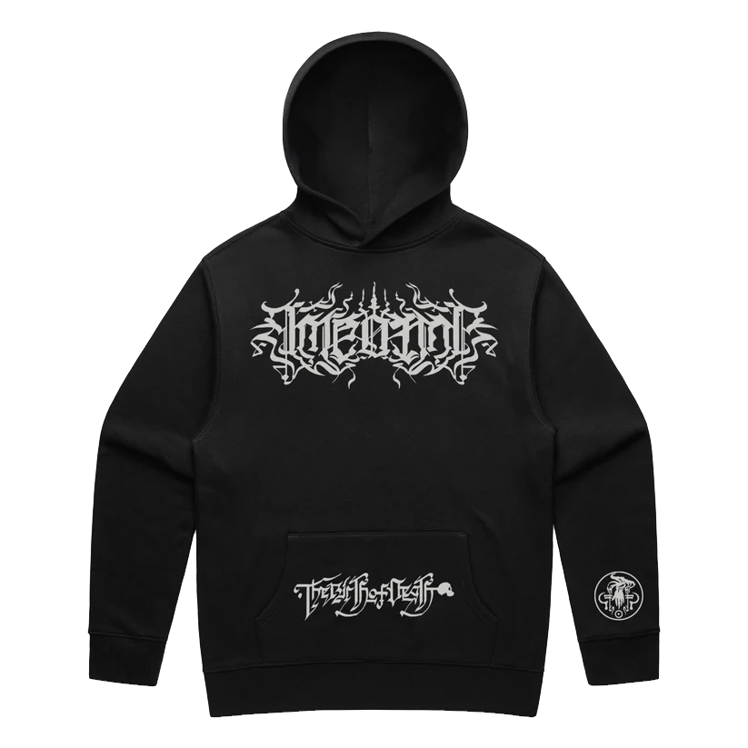 Script Hooded Sweatshirt - Grey [PRE-ORDER]