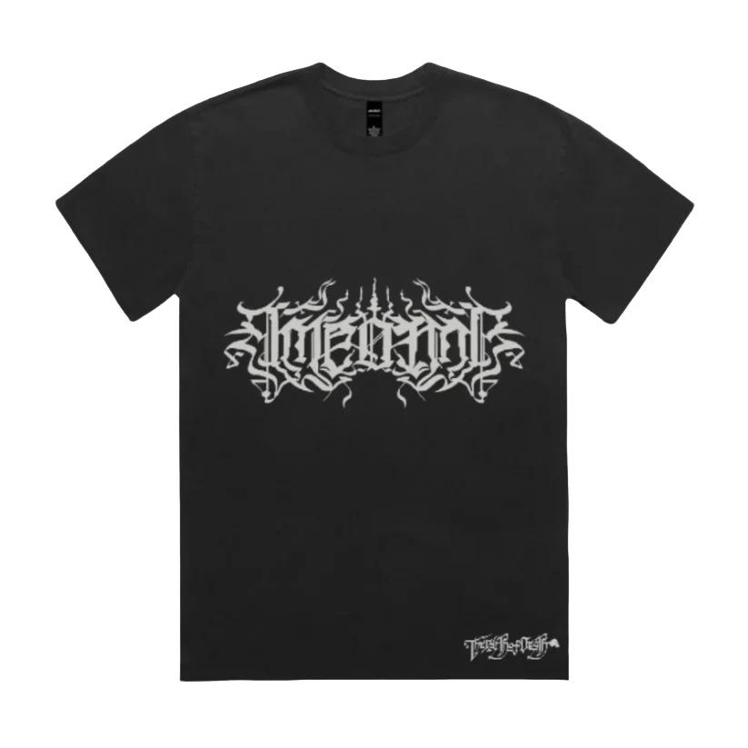 Script Heavy Tee - Grey [PRE-ORDER]